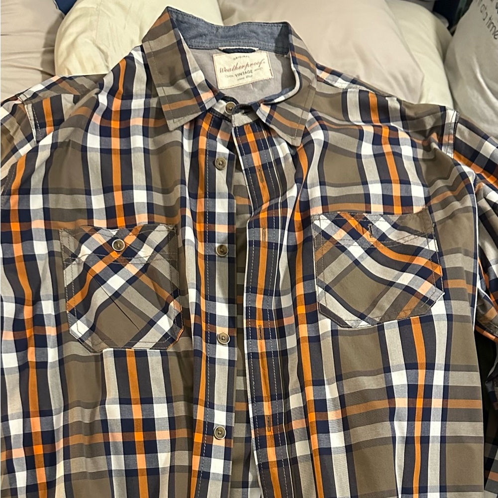 weatherproof vintage shirt size xxl